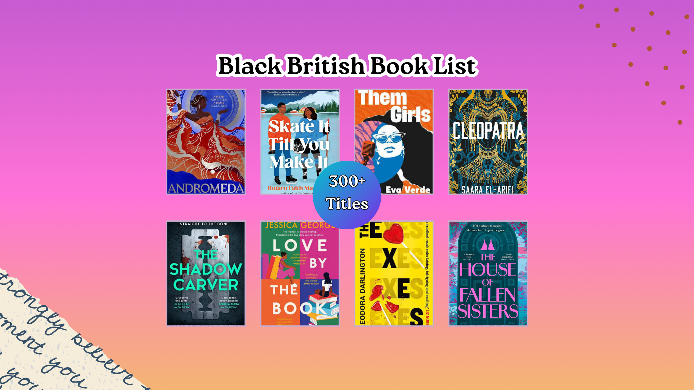 Black British Book List Access